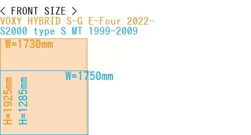 #VOXY HYBRID S-G E-Four 2022- + S2000 type S MT 1999-2009